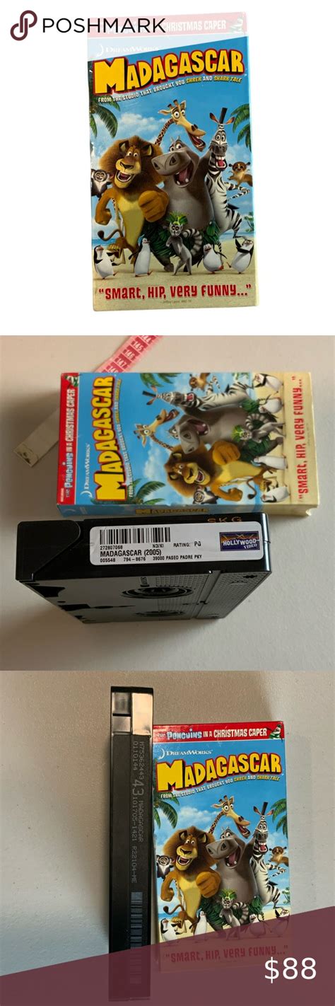 Madagascar The Penguins in a Christmas Caper VHS RARE FIND COLLECTIBLE ...