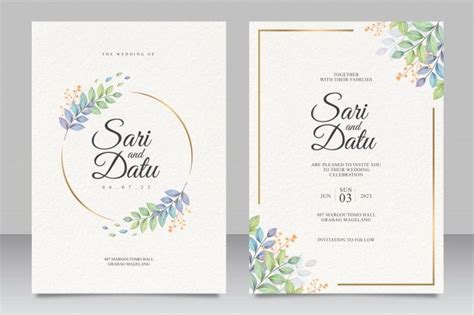 Background Wedding Programme Cover Design | Wedding invitation card ...