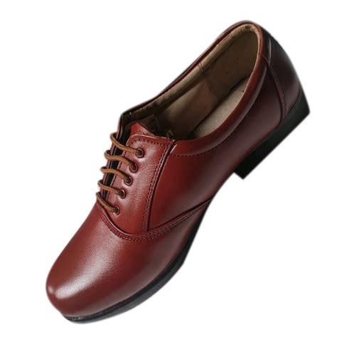 Party Wear Lace Up Mens Red Formal Shoes at Rs 800/pair in Agra | ID ...