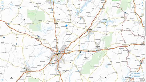 Blountsville, Alabama Map