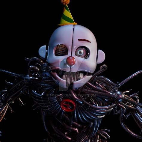 Ennard Model by Me by FozFur on DeviantArt