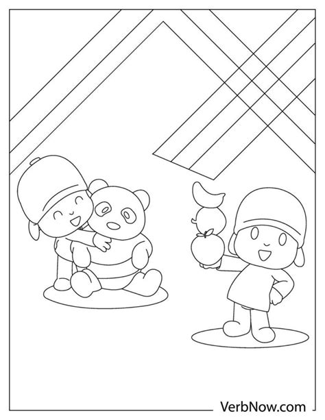 Free POCOYO Coloring Pages for Download (Printable PDF)