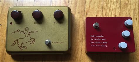 Legendary Tones - Klon Centaur vs. Klon KTR