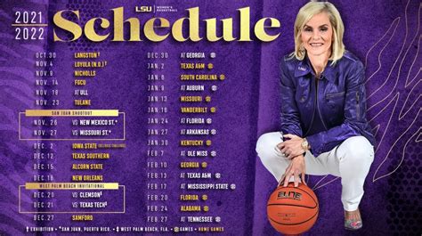 BRPROUD | LSU Women’s Basketball announces schedule for 2021-22 season