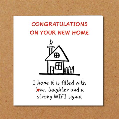 New Home Congratulations Card Buy House Housewarming Son Daughter ...