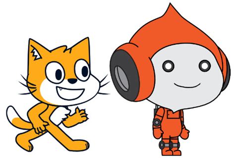 Reimagined Scratch Cat And Pico by MarioMakerz on DeviantArt