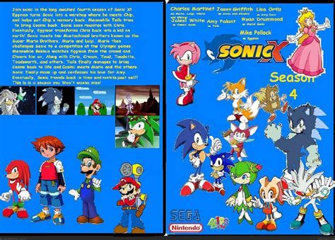 Viewing full size Sonic X Season 4 box cover