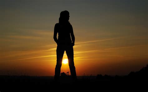 silhouette, Women Wallpapers HD / Desktop and Mobile Backgrounds