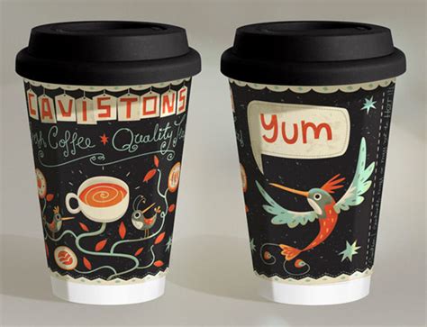 Great disposable cup design - Arizona Coffee