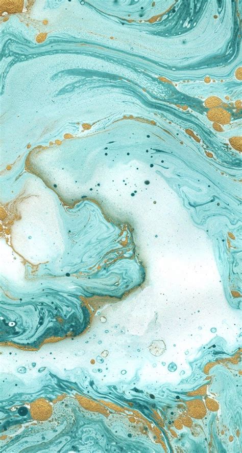 Teal gold marble iPhone wallpaper background lockscreen Trendy ...