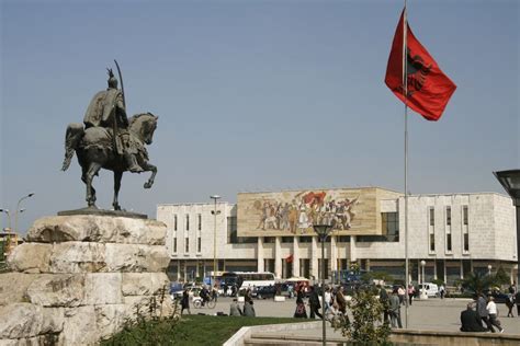 Tirana's National History Museum. | Tirana, Tirana albania, Albania