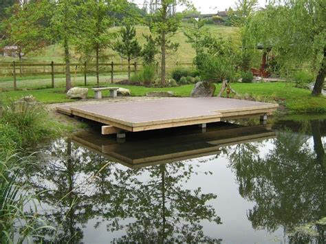 Custom Pond Deck / Composite Decking | Building a deck, Patio deck ...