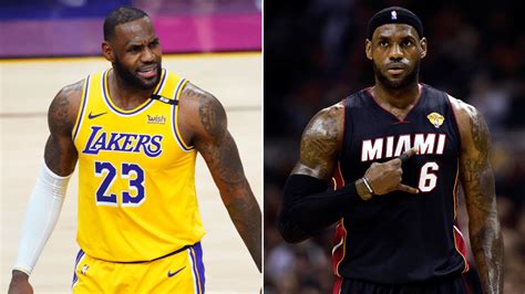 LeBron James stats: Comparing uniform No. 23 to No. 6