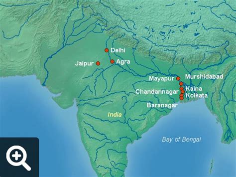 Ganges River On World Map