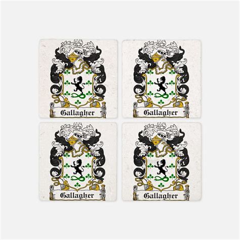 Gallagher Family Crest Coasters | Cork, Puzzle & Tile Coasters - CafePress