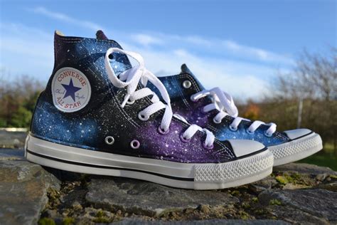 Galaxy Converse, Galaxy Hi Tops, Custom Converse, Nebula Converse ...