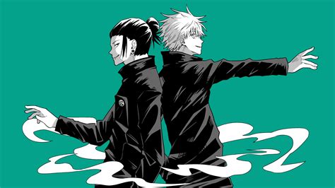 11520x2160 Satoru Gojo and Suguru Geto 11520x2160 Resolution Wallpaper ...