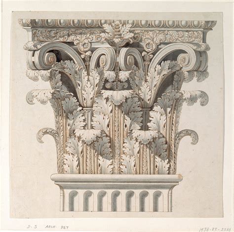 Corinthian Column Drawing at PaintingValley.com | Explore collection of ...