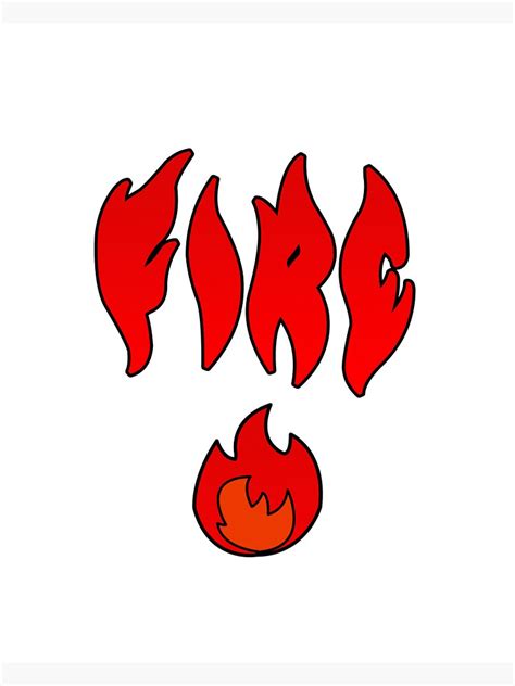 "Fire Emoji w/ Text" Sticker for Sale by EvilMinded | Redbubble