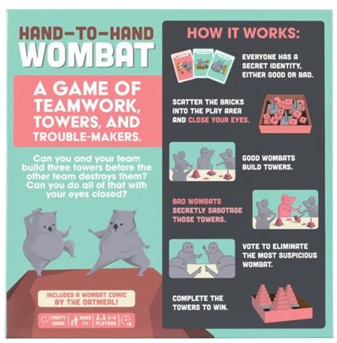 Hand to Hand Wombat - Board Games-General : The Games Shop | Board ...