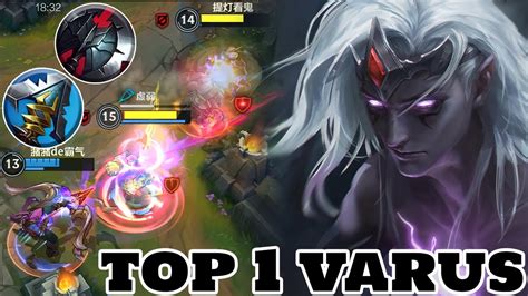 Wild Rift Varus - Top 1 Varus Gameplay Rank Challenger - YouTube