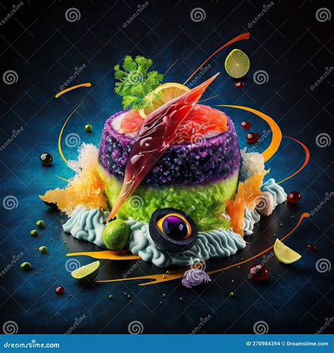 Illustration of the Alien Food Stock Illustration - Illustration of ...