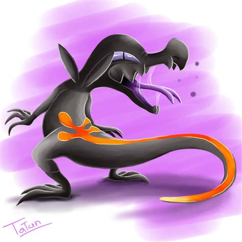 Salandit Pokemon Sun Pokemon Moon by tatanRG on DeviantArt