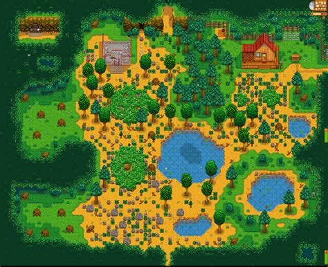 Stardew Valley Best Starting Farm Layout