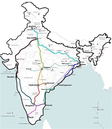 amritsar-jamnagar expressway route map pdf - National Industrial Corridor