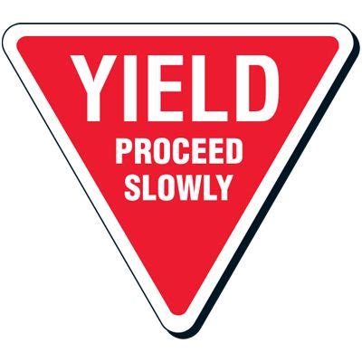 Yield Sign, Yield Signs, Yield Traffic Signs | Seton