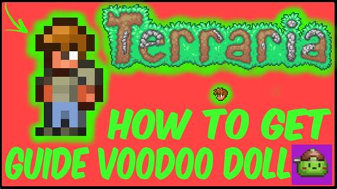 How To Get Guide Voodoo Doll For Under 2 Minutes In Terraria | Terraria ...