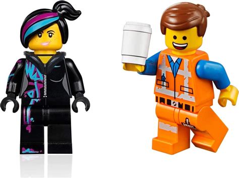 Lego Movie Emmet & Wyldstyle Minifigures Set : Amazon.com.au: Toys & Games