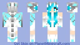 Dragon Girl Minecraft Skin