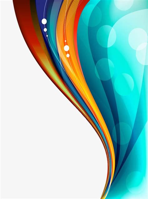 Floating Color White Transparent, Color Floating Curve, Color Clipart ...