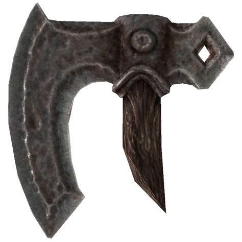 Broken Iron War Axe Head - Skyrim Wiki