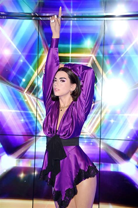 Presentation of DUA LIPA Wax Figure at Madame Tussauds Museum 05/14 ...