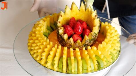 Fruit Centerpieces | Edible Party Fruit Ideas | Art with Fruit - YouTube