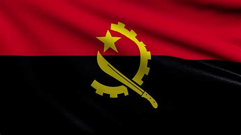 Angola Flag Flag - Wallpaper, High Definition, High Quality, Widescreen