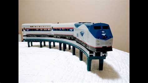 USA TRAIN SERIES /// AMTRAK TOY TRAIN FOR KIDS - YouTube