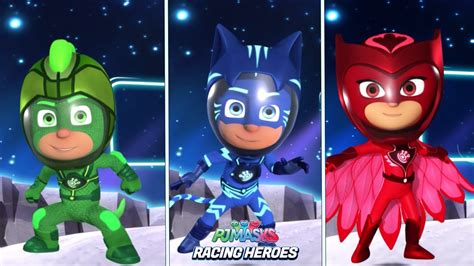 PJ Masks: Racing Heroes - CLEAR ALL STAGE LEVELS - YouTube