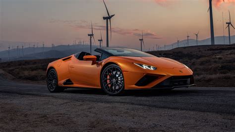 Lamborghini Huracán EVO RWD Spyder 2021 5K Wallpaper | HD Car ...