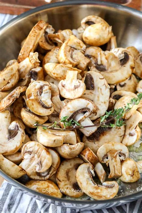 Sauteed Mushrooms with Garlic - Spend With Pennies - Food 24h