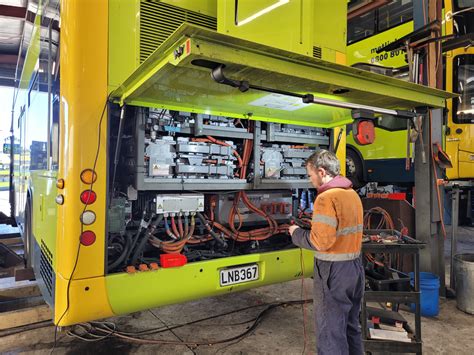 Battery electric bus charging | NZ Transport Agency Waka Kotahi