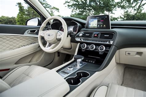 2020 Genesis G70 Interior Honored by Autotrader - The News Wheel