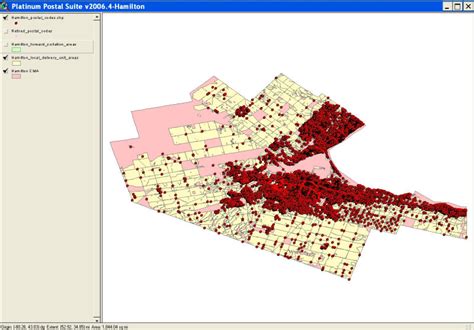 Hamilton Ohio Zip Code Map - interable9a