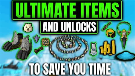 Ultimate Items + Unlocks To Save You Days in Runescape - RS3 Guide ...