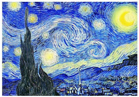 Puzzle Vincent van Gogh: Csillagos éjszaka, 1 000 db | PuzzleMania.hu