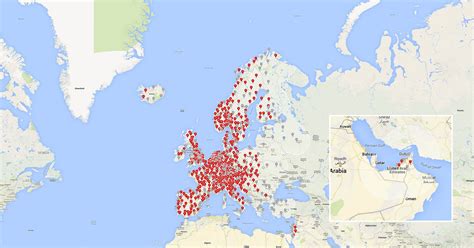 Tesla Supercharger Karta | Karta