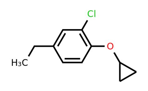 CAS 1243394-52-6 | 2-Chloro-1-cyclopropoxy-4-ethylbenzene - Synblock