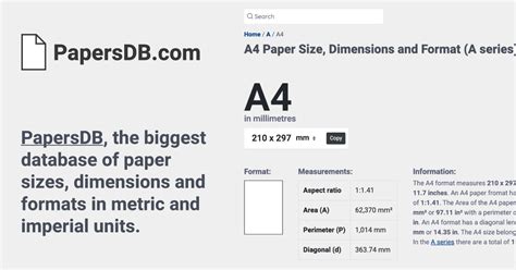 GitHub Bubblbu/paper-sizes: A List Of Paper Sizes In Mm,, 58% OFF